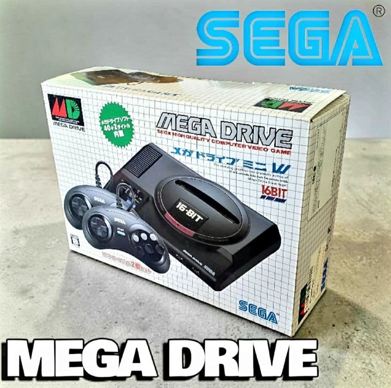 Reissue SEGA Mega Drive Mini in unused condition excellent quality