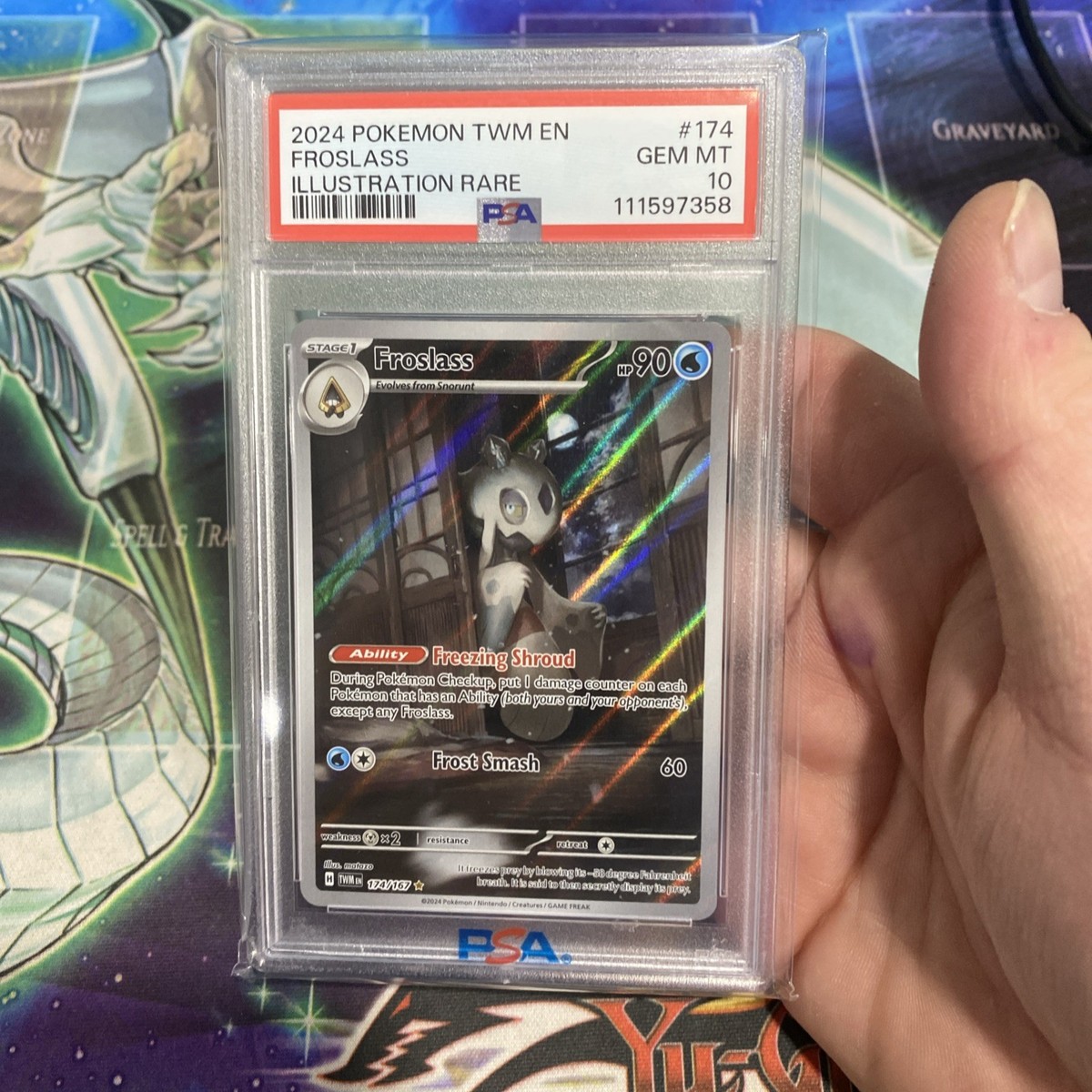 PSA 10 Pokemon Twilight Masquerade Froslass 174/167 Illustration