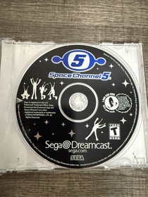 Sega Dreamcast Space Channel 5 Lenticular / Holographic Cover Read Description
