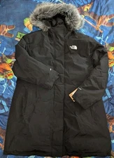NWT North Face Size 3XL Black Arctic Parka Hooded NF0A7WMLJK3 Womens $350