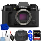 FUJIFILM X-T50 Mirrorless Camera (Body, Black) - KIT BOX Accessory Bundle