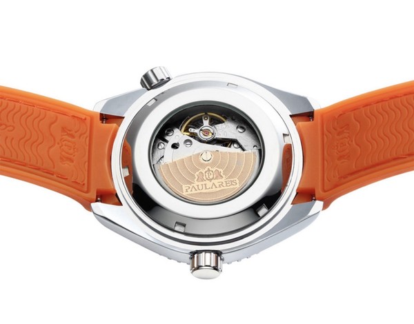 PAULAREIS Reloj casual impermeable para hombre, luminoso, automático mecánico, gran regalo 4