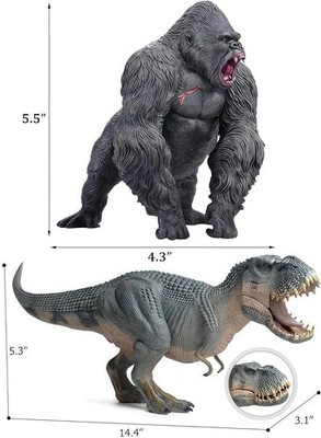 Gemini&Genius King Kong Toys Vastatosaurus Rex Dinosaur World Toys