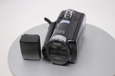 Samsung HMX-F80 HD Camcorder f/1.8 52x Optical Zoom Cmos Schneider Lens Black