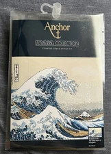 Anchor Cross Stitch Kit THE GREAT WAVE OFF KANAGAWA Japan Event NEW