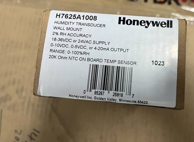      H7625A1008    HUMIDITY TRANSDUCER WALL MOUNT NEW IN BOX DHL/UPS/FED #A6-39