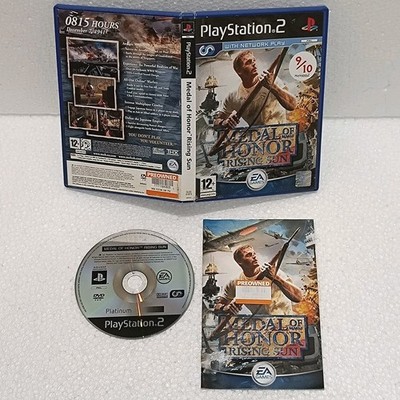 Medal Of Honor Rising Sun Sony Playstation 2 PS2 PAL UK KOSTENLOSER Versand weltweit