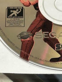 ***Vintage Virtua Cop (Sega Saturn, 1995) T For Teen "Not For Resale" On Disc***