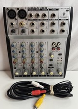BEHRINGER EURORACK UB802 Ultra-Low Noise 8 Input 2 Bus Mixer No Power Cord 