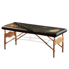 NingNei Leather Massage Table Cover Protector,Washable general, Black