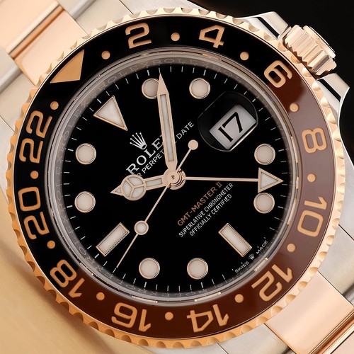Rolex GMT-Master II 126711CHNR 40 mm Black Dial
