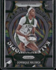 2025 Panini Prizm WNBA #15 Dominique Malonga Kaleidoscopic
