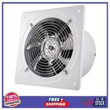 8 Inch Exhaust Fan 735CFM, Wall Mounted Ventilation Blower for Bathroom 110V