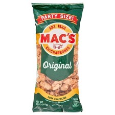 Original Pork Cracklins Chicharrones Snack 10 Oz Resealable Bag