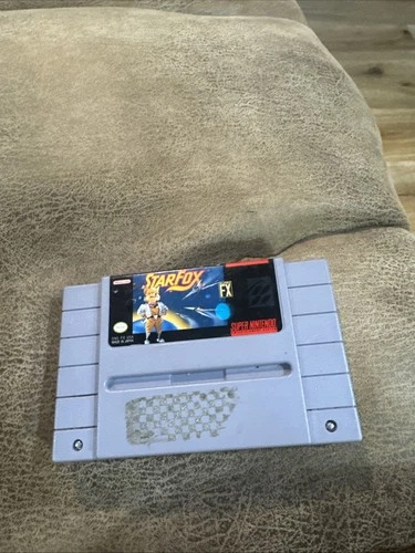 Star Fox (Super Nintendo SNES, 1993) - Cartridge Only - Authentic - Tested