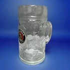 One PAULANER Munchen, Germany LARGE, heavy Glass Beer Stein, Benefits Charity  — photo 3