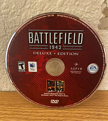 Battlefield 1942 Deluxe Edition Mac Game only UNTESTED
