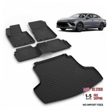 All Weather Car Floor 3 For Hyundai Sonata/Sonata Hybrid 2020-2026 Full Set