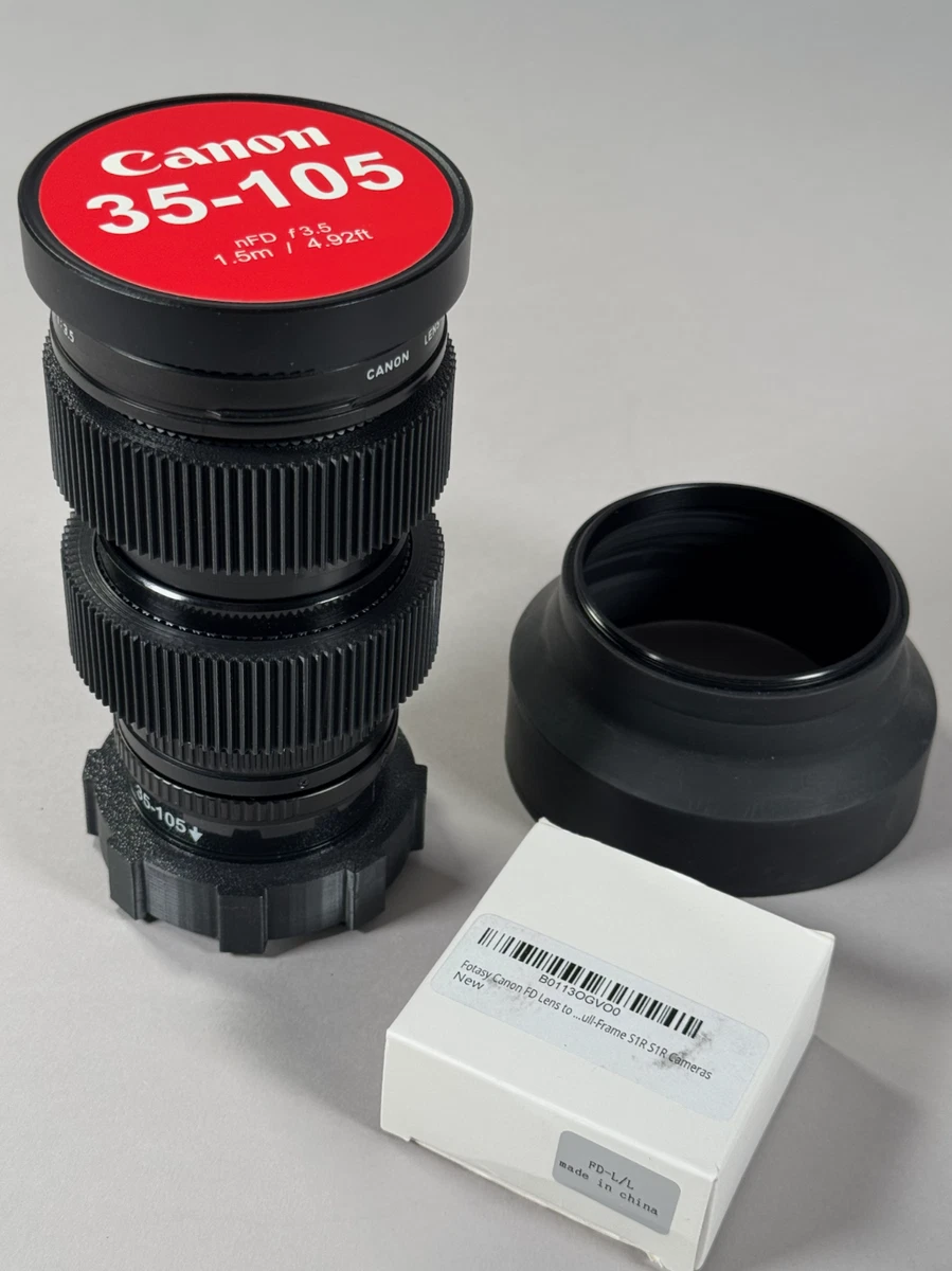 Canon FD f/3.5 Camera Lenses 35-105mm Focal for sale - eBay