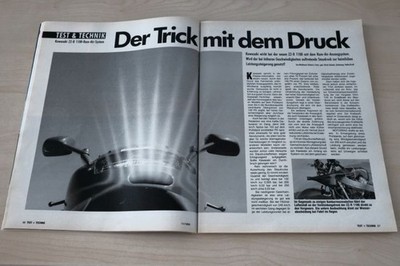 Motorrad 11/1990 Kawasaki ZZ-R 1100-Ram-Air-System mit 103PS im TEST auf 3 Seite