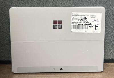 Microsoft Surface Go Intel Pentium CPU 4415Y @1.60 GHz 8GB 128GB