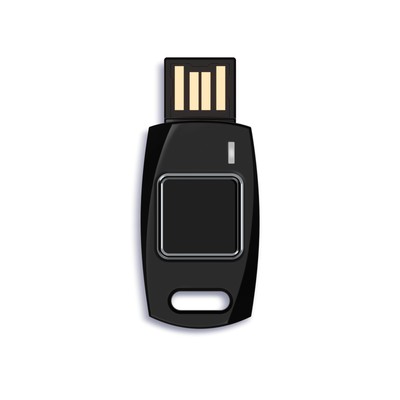 Passkey Windows Hello FIDO2 U2F Fingerprint Security Key USB-A Type TrustKey