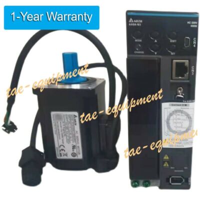 ASD-B3-0421-E+ECM-B3M-C20604SS1 DELTA EtherCAT 400w B3 AC servo kit brake motor