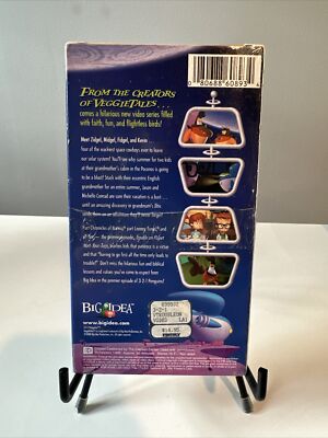 3 2 1 Penguins VHS Lot Christian Childrens TV Show Big Idea