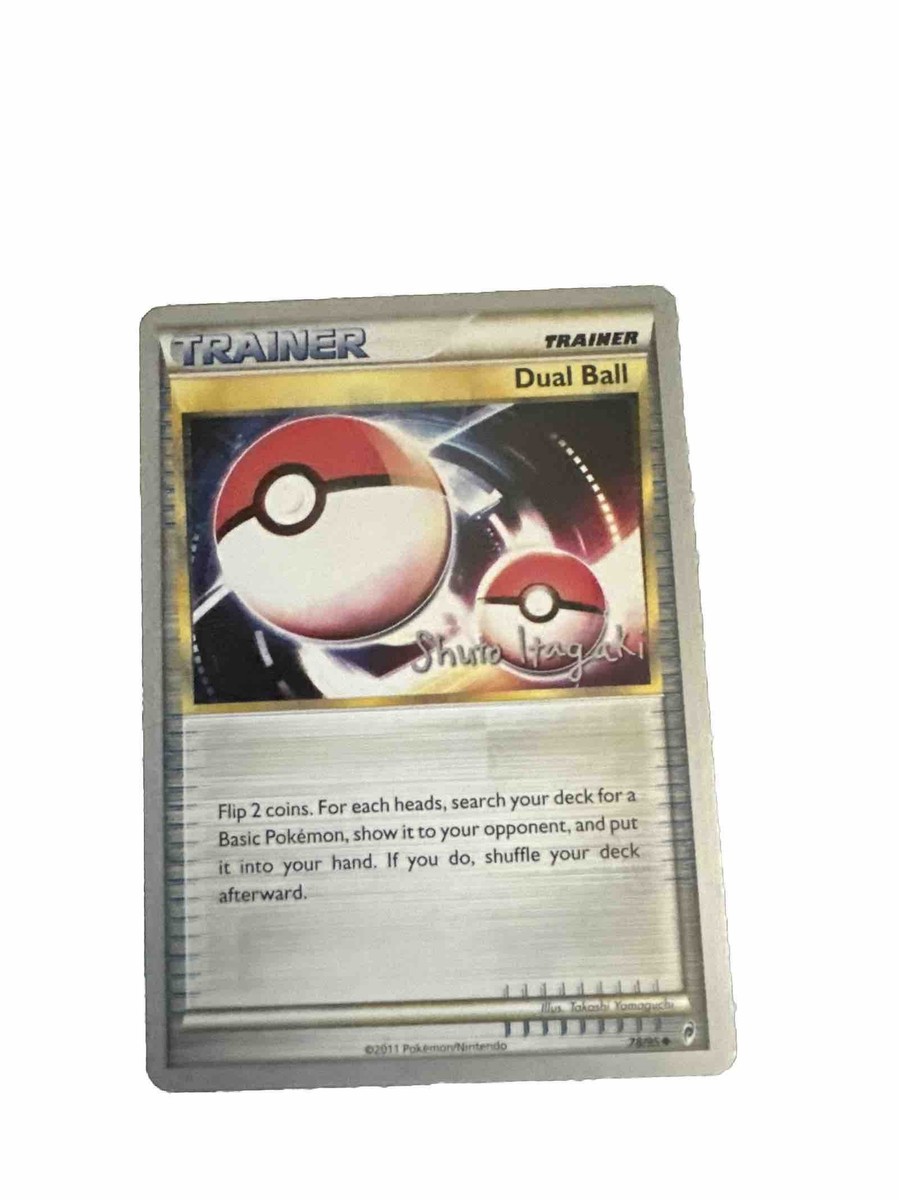 Pokémon TCG Dual Ball World Championship Pack Shuto Itagaki 78/95
