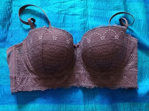 Soutien-gorge Lise Charmel ANTIGEL 85C - Blanc - Balconnet - Neuf Avec étiquettes