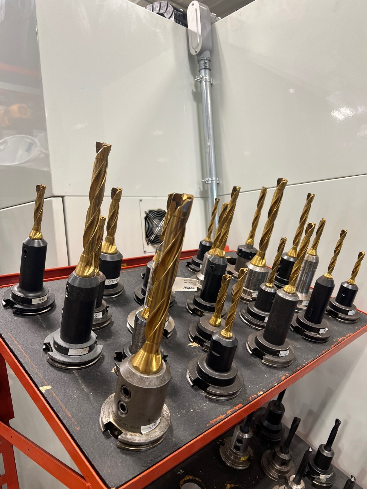 22x Ingersoll Gold Twist Replaceable Tipped Drill Bodies Holders