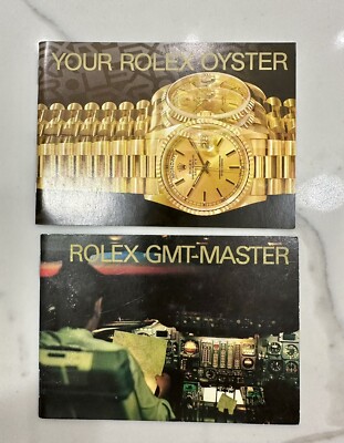OEM Vintage 1994 Rolex GMT Master II Booklet 16700 16718 16713