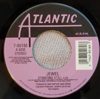 HALF OFF Jewel ''Standing Still / Grey Matter (Live)'' VG+
