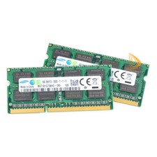 DDR3 RAM Samsung 16GB 2x 8GB 1600MHz PC3-12800S 204PIN SODIMM Laptop Memory CL9