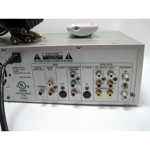 Funai SV2000 WV20V6 Dvd Recorder 4 Head Hi-Fi- Dvd/Vhs Combo W/Remote & AV Cable - 第 6/6 張圖片