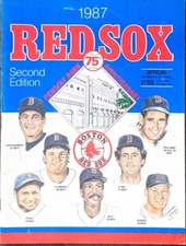 Seattle Mariners @ Boston Red Sox - 1987 Baseball - Fenway Park 75th Anniversary