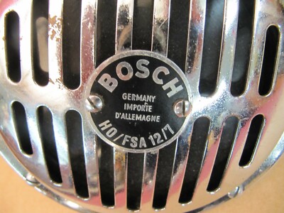 Bosch 12 Volt Supertone Horn – Mercedes 190SL 300SL Porsche 356 HO