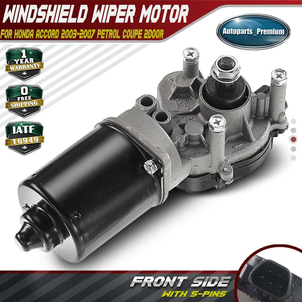 Front Right Window Regulator With Motor 6 Pins For Honda Accord