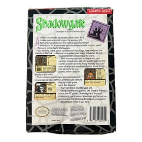 Shadowgate NES Nintendo Complete CIB Cart And Manual