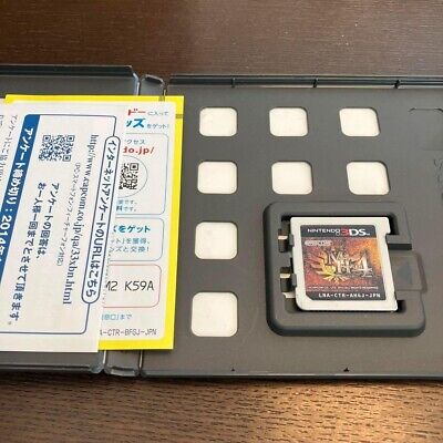 Nintendo 3DS Monster Hunter 3G, 4, 4G, X Cross, XX Set of 5 Nintendo 3DS Monster Hunter 3G, 4, 4G, X Cross, XX Set of 5