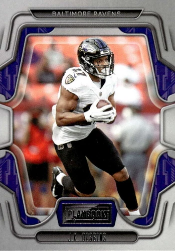 2022 Panini Playbook J.K. Dobbins #3