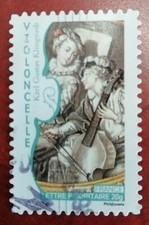 TIMBRE FRANCE VIOLONCELLE QUI