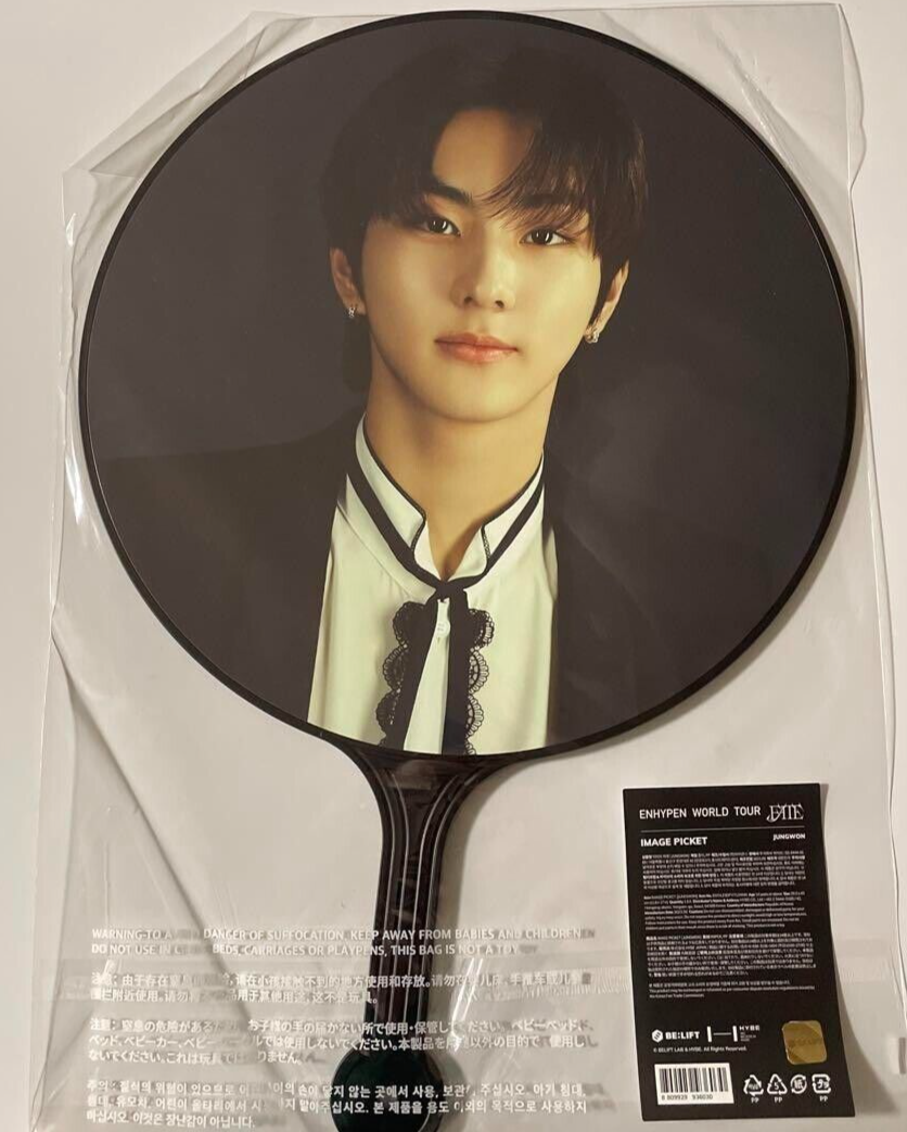 ENHYPEN JUNGWON World Tour FATE Image Picket Paper Fun UNUSED | eBay