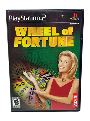 Wheel of Fortune (Sony PlayStation 2, 2003) Complete and Tested