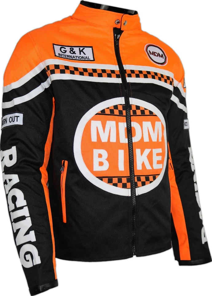 Textil Motorrad Jacke mit Protektoren Winddicht und Wasser abweisend Biker - Bild 3 von 4