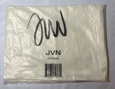 JVN Pillow Case Cover Satin Hair Care Beauty Sealed Gift Standard Ivory NEW