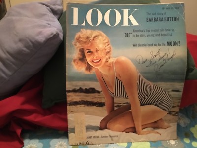 JANET LEIGH SIGNED ''DEAR SCOTT'' 1954 LOOK MAGAZINE/ PSYCHO,TOUCH OF EVIL,HOUDINI