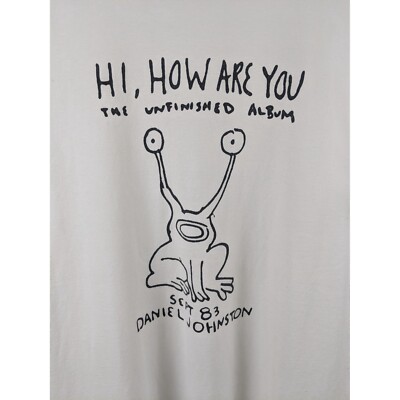 Vintage Daniel Johnston Kurt Cobain Nirvana Shirt | eBay