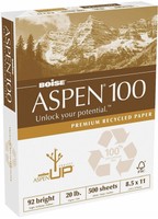 Aspen 100% Recycled Copy Fax Laser Inkjet Printer Paper 8 1/2 X 11 Letter S... on sale Aspen 100% Recycled Copy Fax Laser Inkjet Printer Paper 8 1/2 X 11 Letter S... on sale