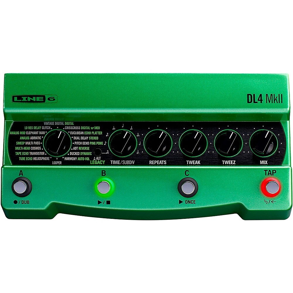 Line 6 DL4 MkII Delay Guitar Effects Pedal Green LN | eBay